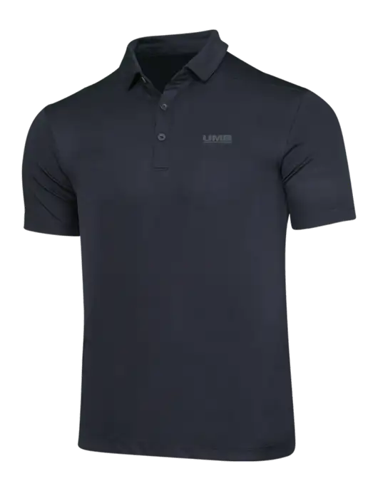 Black Posi-UV Pro Polo w/UMB Logo
