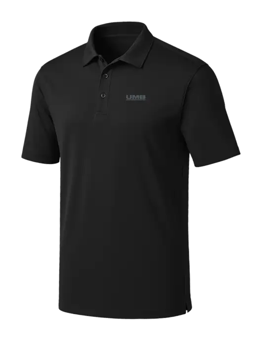 Black Silk Touch Performance Polo w/UMB Logo