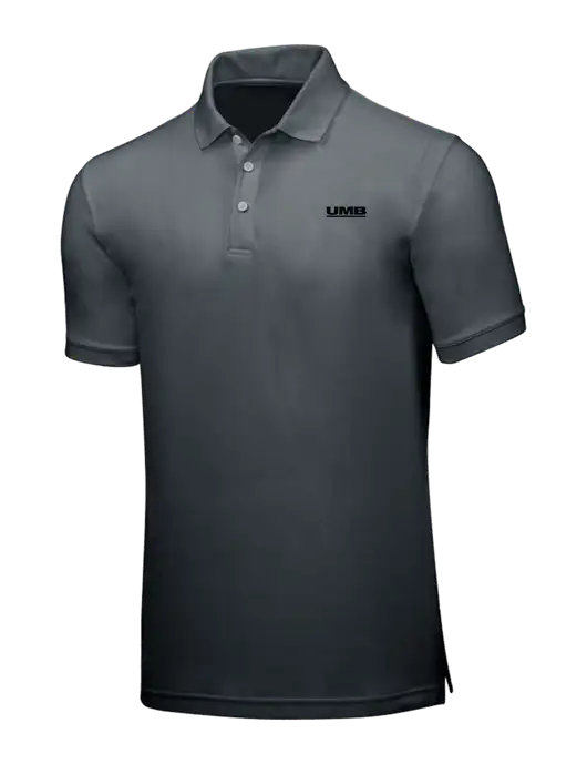 Dark Grey Core Classic Pique w/UMB Logo