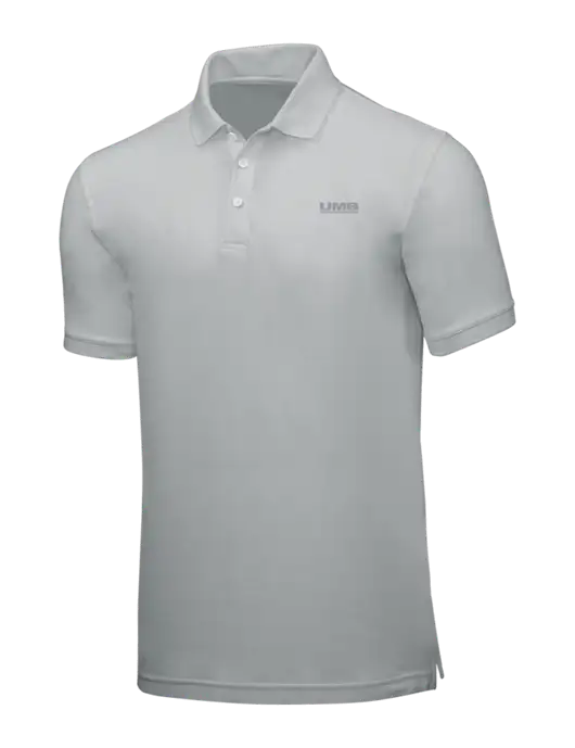 Light Grey Core Classic Pique w/UMB Logo