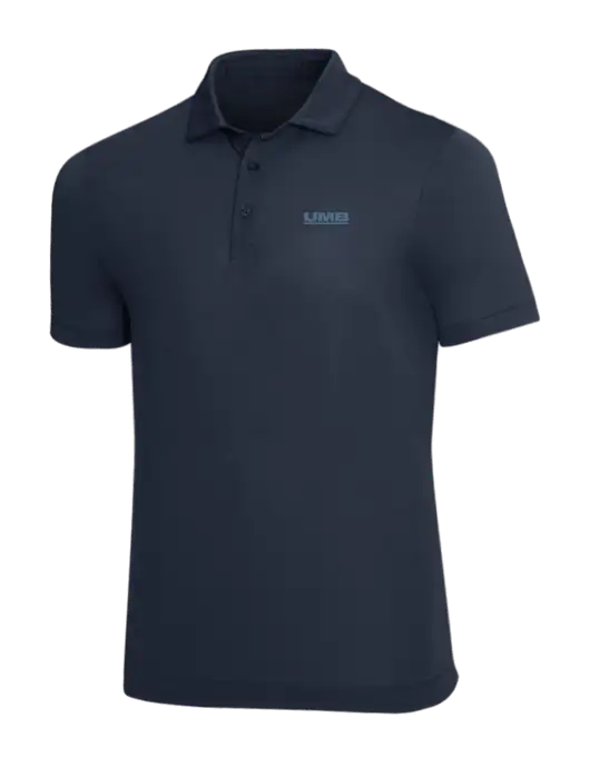 Mercer+Mettle Navy Stretch Jersey Polo w/UMB Logo