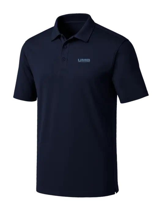 Navy Silk Touch Performance Polo w/UMB Logo
