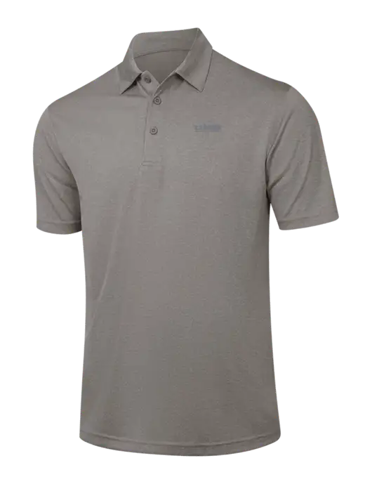 Medium Grey Heather Contender Polo w/UMB Logo