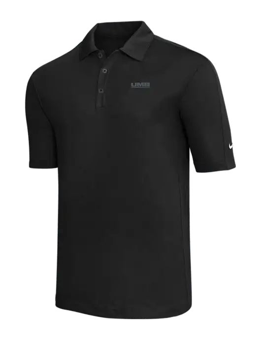 Nike Black Tech Sport Dri-FIT Polo w/UMB Logo