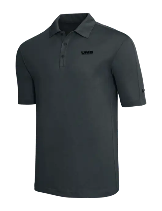 Nike Dark Grey Tech Sport Dri-FIT Polo w/UMB Logo