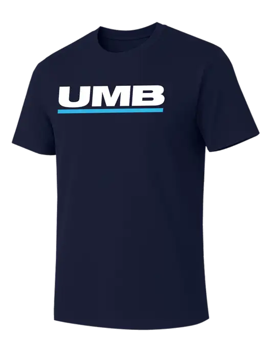 Allmade Dark Navy Organic Cotton Tee w/UMB Logo