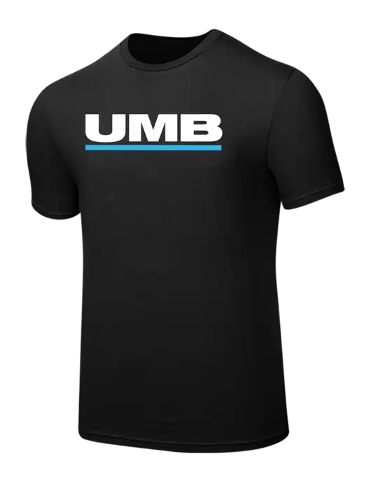 Seriously Soft Black T-Shirt w/UMB Logo