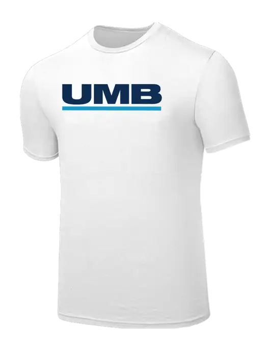 Seriously Soft White T-Shirt w/UMB Logo