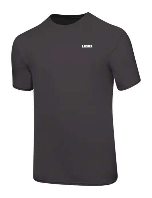 Ring Spun Charcoal 4.5 oz T-Shirt w/UMB Logo