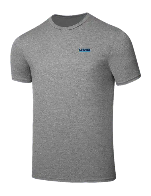 Seriously Soft Grey Frost T-Shirt w/UMB Logo