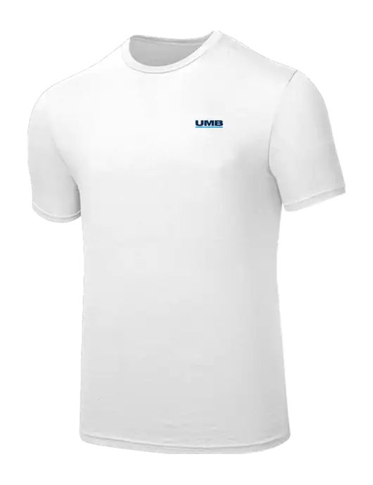 Seriously Soft White T-Shirt w/UMB Logo