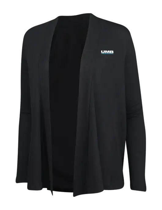 Black Womens Concept Cardigan w/UMB Logo