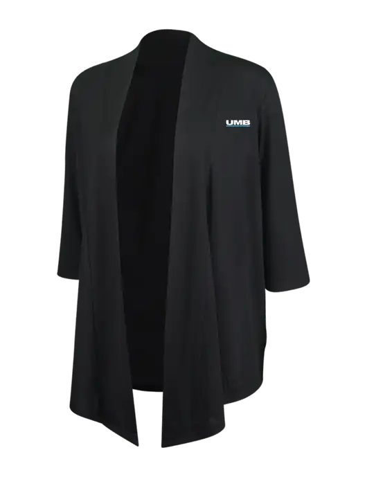 Black Womens Concept Shrug w/UMB Logo