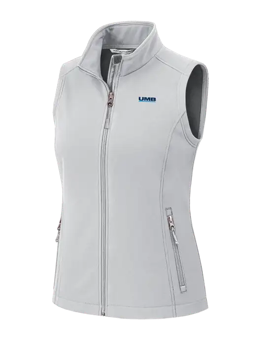 Marshmellow Womens Core Soft Shell Vest w/UMB Logo
