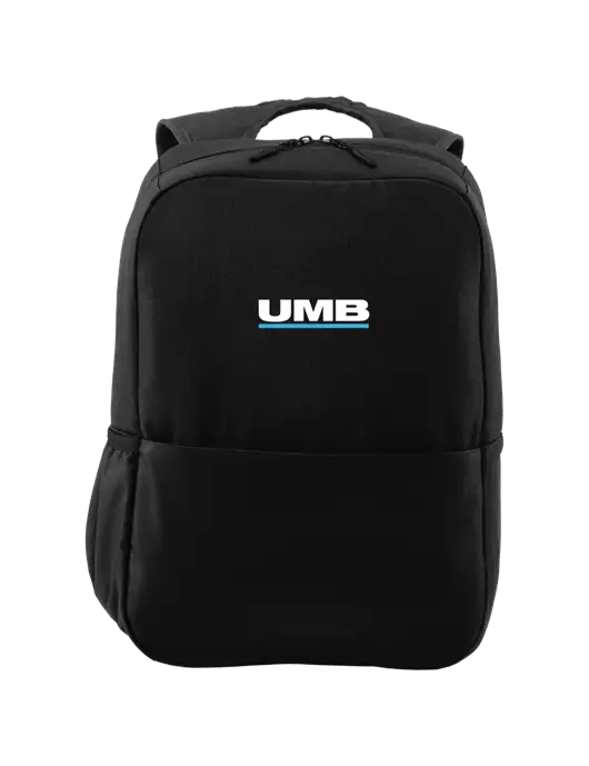 Access Square Laptop Black Backpack w/UMB Logo