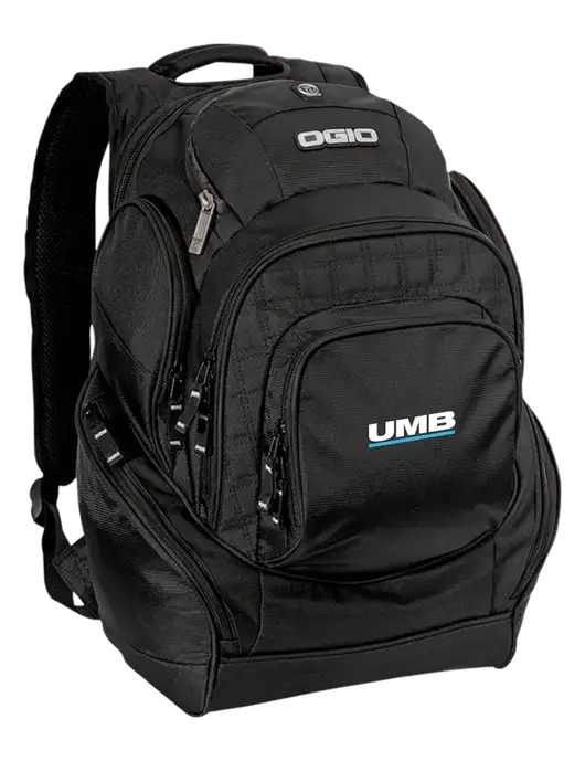 OGIO Black Mastermind Pack w/UMB Logo