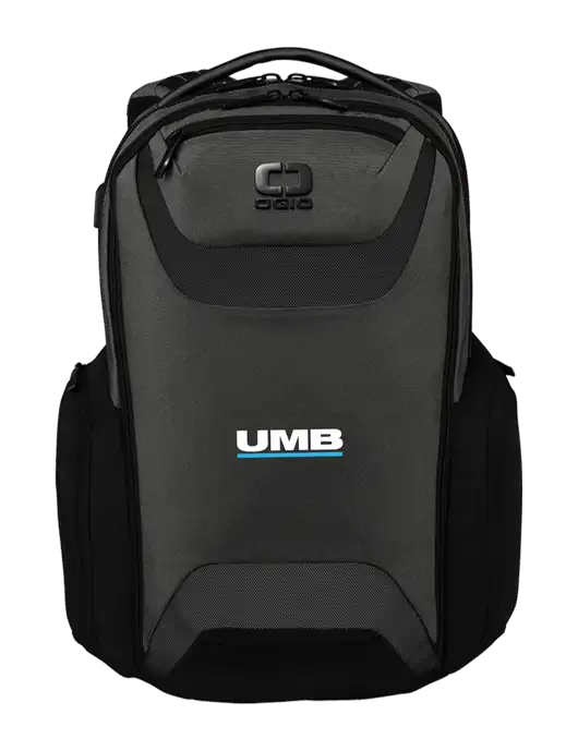 OGIO Tarmac Charcoal Connected Pack w/UMB Logo