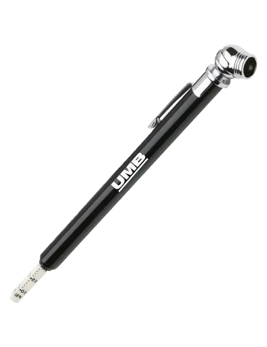 Quick View Black Tire Gauge w/UMB Logo
