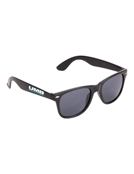 Daytona Black Sunglasses w/UMB Logo