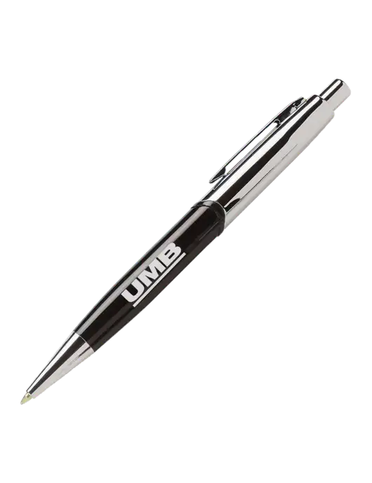Chimera Black Pen - Black Ink w/UMB Logo