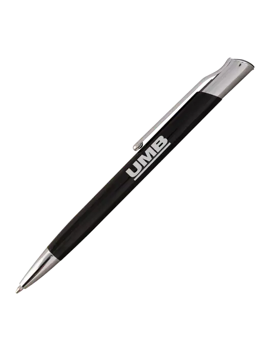 San Malo Black Pen - Black Ink w/UMB Logo