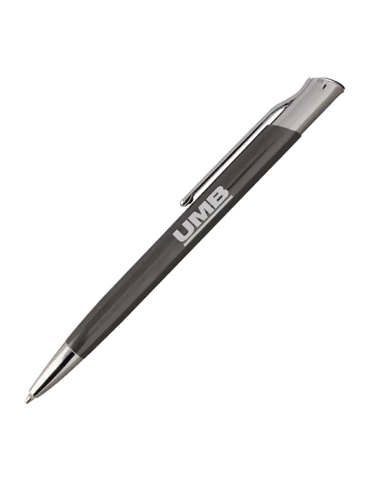 San Malo Gunmetal Pen - Black Ink w/UMB Logo